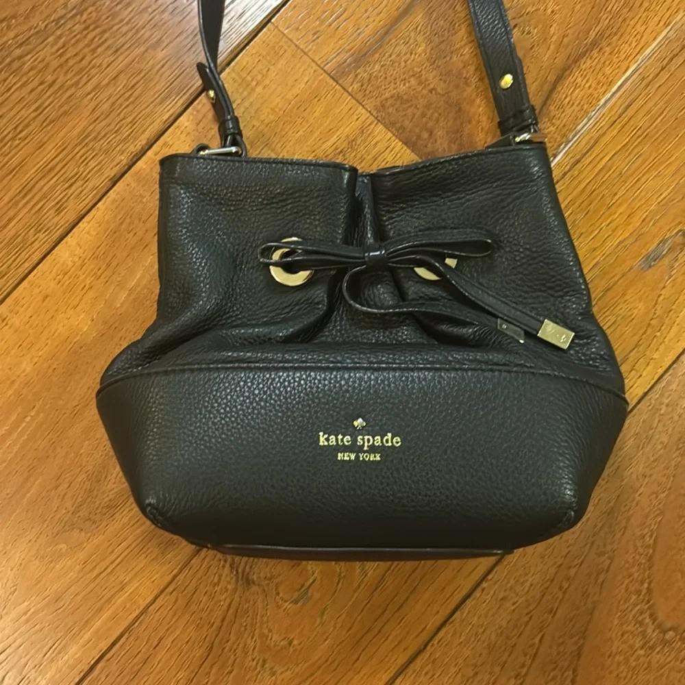 Kate Spade New York Leather Bucket Bag